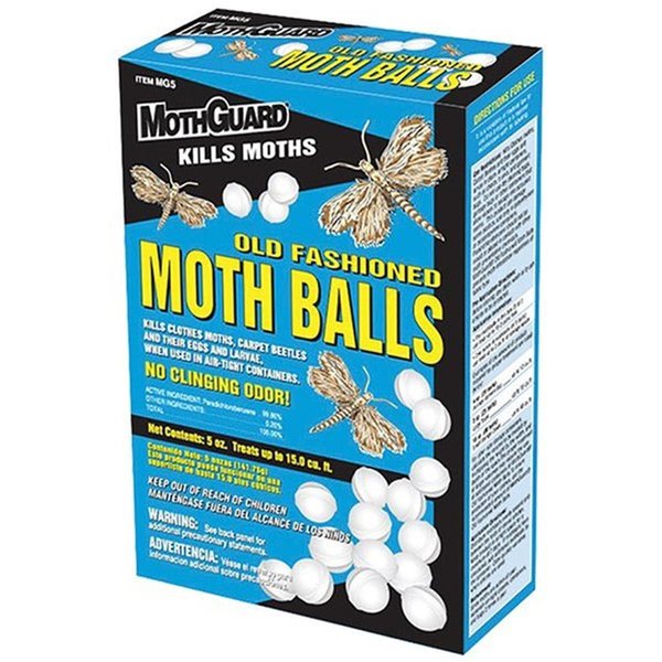 World & Main World & Main 381940162 5 oz Moth Balls Box - Mothguard 381940162